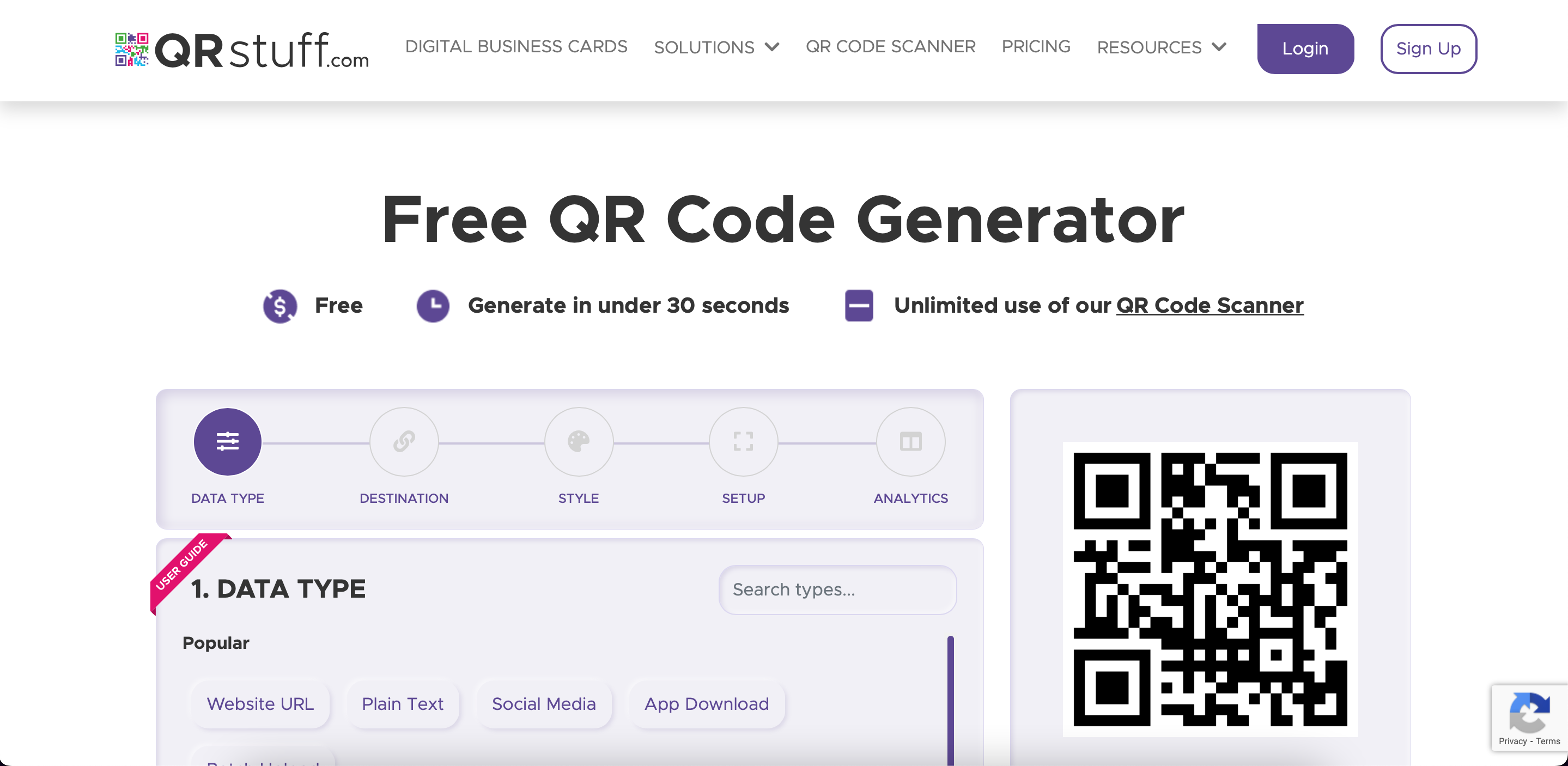 QRStuff.com - Senior Full-Stack Developer